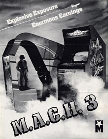 M.A.C.H. 3 - Advertisement Flyer - Front Image