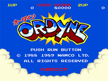 Ordyne - Screenshot - Game Title Image