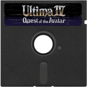 Ultima IV: Quest of the Avatar - Fanart - Disc Image