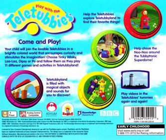 Play with the Teletubbies - Box - Back Image