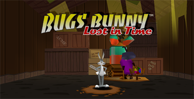 Bugs Bunny Lost in Time - Screenshot - Game Title Image