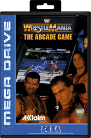 WWF WrestleMania: The Arcade Game - Box - Front - Reconstructed Image