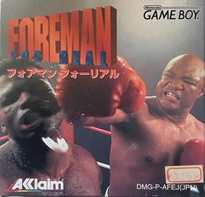 Foreman For Real - Box - Front Image