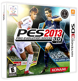 PES 2013: Pro Evolution Soccer 3D - Box - 3D Image