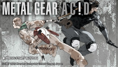 Metal Gear Ac!d - Screenshot - Game Title Image