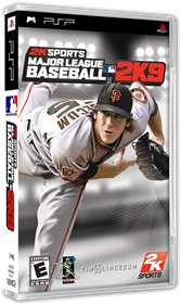 Major League Baseball 2K9 - Box - 3D Image