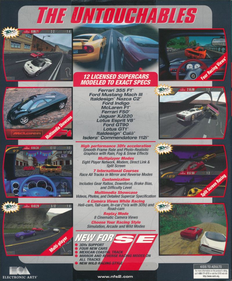 Need for Speed II: SE Images - LaunchBox Games Database