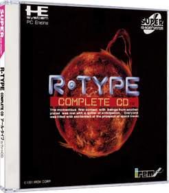 R-Type Complete CD - Box - 3D Image