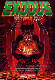 Exodus: Ultima III - Box - Front - Reconstructed Image