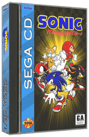 Sonic The Hedgehog MegaMix - Box - 3D Image