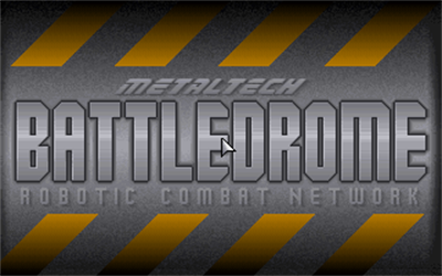 Metaltech: Battledrome - Screenshot - Game Title Image
