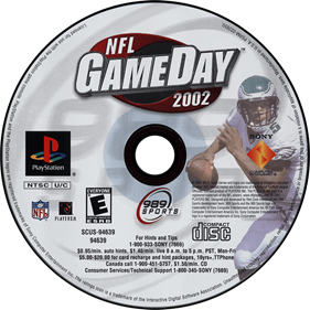 NFL GameDay 2002 - Disc Image