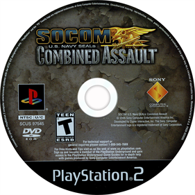 SOCOM: U.S. Navy SEALs: Combined Assault - Disc Image