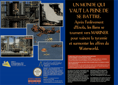 Waterworld - Box - Back Image