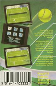 International Tennis - Box - Back Image