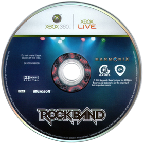 Rock Band - Disc Image