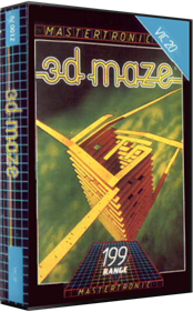 3D Maze (Mastertronic) - Box - 3D Image