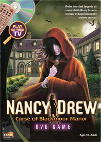 Nancy Drew: Curse of Blackmoor Manor DVD Game - Box - Front Image