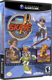Disney's Extreme Skate Adventure - Box - 3D Image