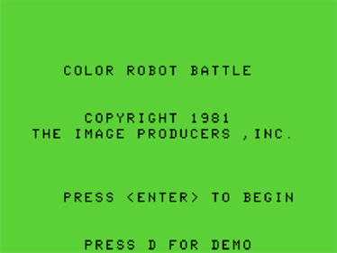 Robot Battle - Screenshot - Game Title Image