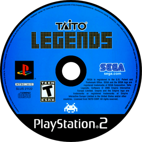 Taito Legends - Disc Image