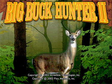 Big Buck Hunter II: Sportsman's Paradise - Screenshot - Game Title Image