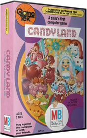 Candy Land: A Child's First Game - Box - 3D Image