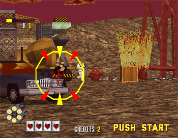 Virtua Cop - Screenshot - Gameplay Image