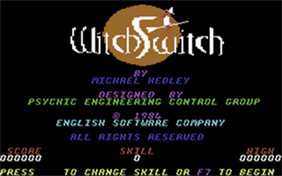 WitchSwitch - Screenshot - Game Title Image