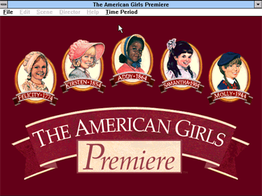 The American Girls Premiere - Screenshot - Game Title Image