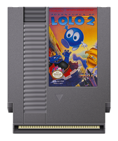 Adventures of Lolo 2 - Fanart - Cart - Front Image