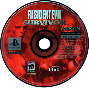 Resident Evil Survivor - Disc Image