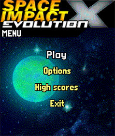 Space Impact Evolution X - Screenshot - Game Title Image