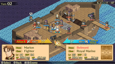 Mercenaries Saga Chronicles - Screenshot - Gameplay Image