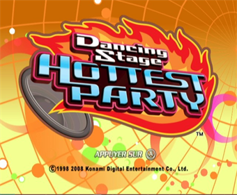 Dancing Stage: Hottest Party - Screenshot - Game Title Image