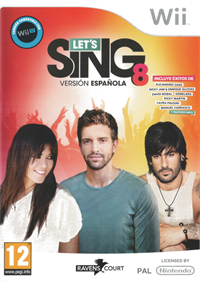 Let's Sing 8 - Versión Española - Box - Front Image