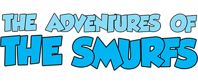 The Adventures of the Smurfs - Clear Logo Image