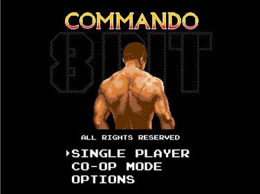 8-Bit Commando - Screenshot - Game Title Image
