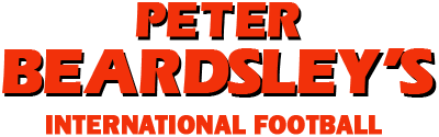 Peter Beardsley's International Football - Clear Logo Image