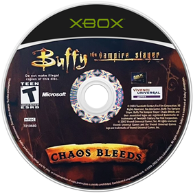 Buffy the Vampire Slayer: Chaos Bleeds - Disc Image