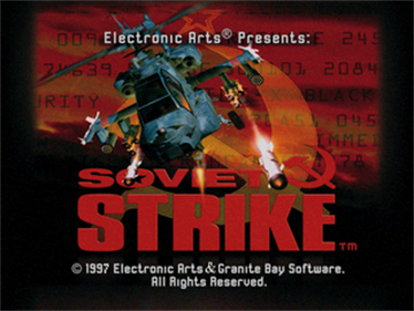 Soviet Strike - Screenshot - Game Title Image