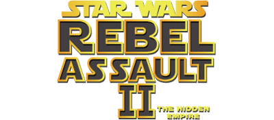 Star Wars: Rebel Assault II: The Hidden Empire - Clear Logo Image