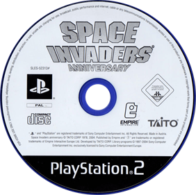 Space Invaders: Anniversary - Disc Image