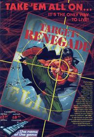 Target: Renegade - Advertisement Flyer - Front Image