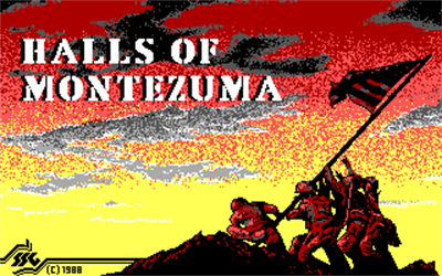 Halls of Montezuma: A Battle History of the United States Marine Corps - Screenshot - Game Title Image