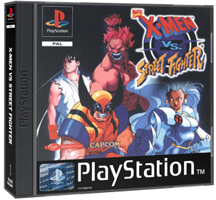 X-Men vs. Street Fighter - Box - 3D Image