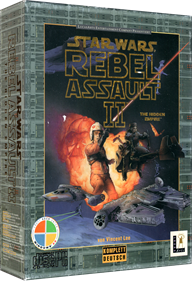 Star Wars: Rebel Assault II: The Hidden Empire - Box - 3D Image