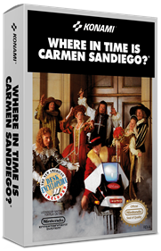 Where in Time Is Carmen Sandiego? - Box - 3D Image