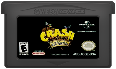 Crash Bandicoot: The Huge Adventure - Cart - Front Image