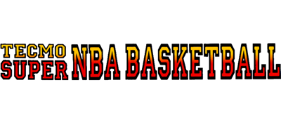 Tecmo Super NBA Basketball - Clear Logo Image
